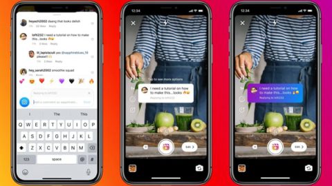 instagram reels réponse vidéo