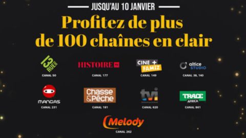 sfr 100 chaînes offertes