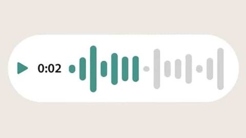 whatsapp message audio