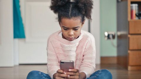 enfant smartphone