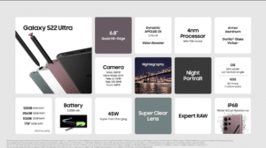 galaxy S22 ultra specs