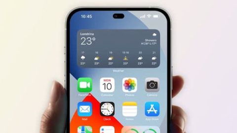 iPhone 14 pro design rendu