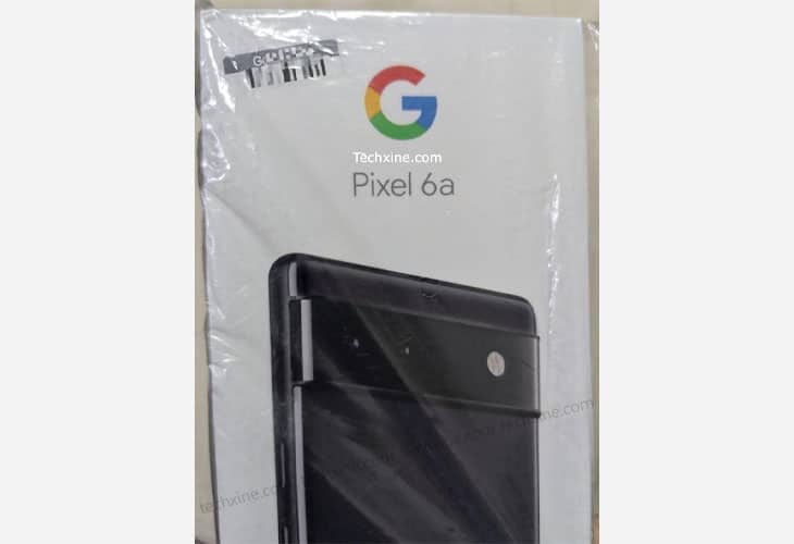 pixel 6a google boîte