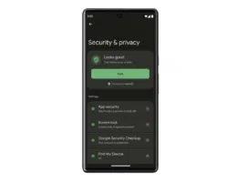 android 13 menu sécurité