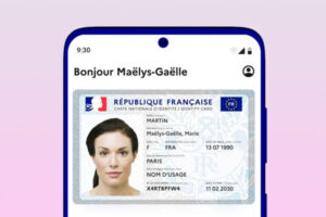 france identité smartphone