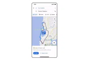 google maps prix péage