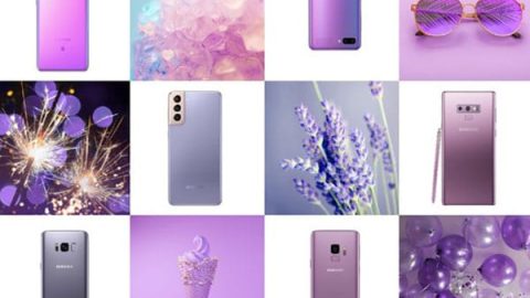 galaxy S22 bora Purple
