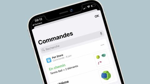 iOS 16 suivi commandes