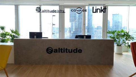 Les bureaux d'Altitude (altitude infra, covage et linkt) à La Défense