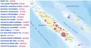 nouvelle caledonie dates frequences