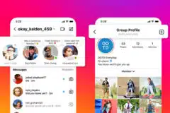 instagram notes profils groupe