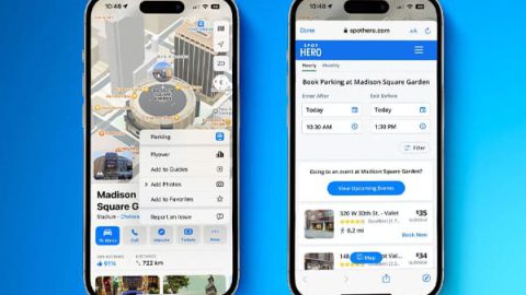 apple plans stationnement