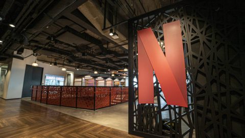 Logo de Netflix à Singapour