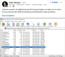 linkedin fuite numéros