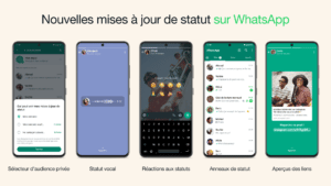 whatsapp statuts nouveautés