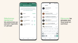 whatsapp nouveautés groupes