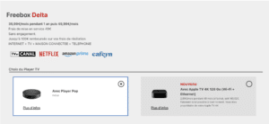 freebox delta player