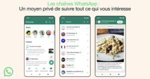 whatsapp chaînes