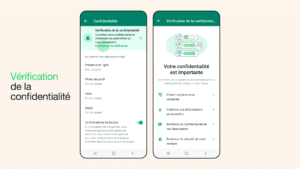 whatsapp vérification confidentialité