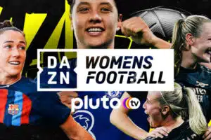 pluto tv dazn women's football