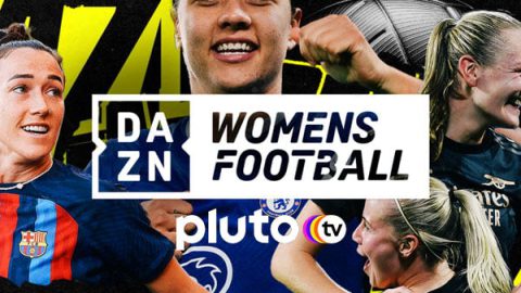 pluto tv dazn women's football