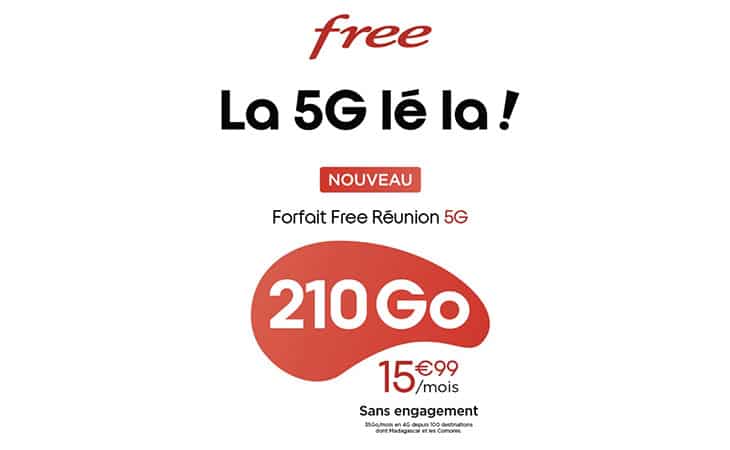 forfait 5G réunion