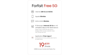 free mobile forfait 5G