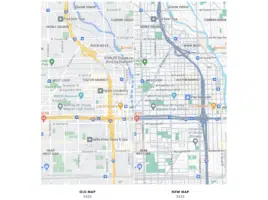 Google Maps nouvelles cartes Chicago