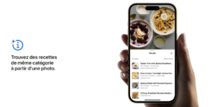 iOS 17 photos recherche visuelle