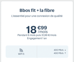 bbox fit 6 mois