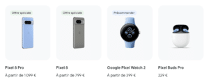 pixel 8 prix