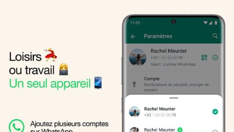 whatsapp deux comptes