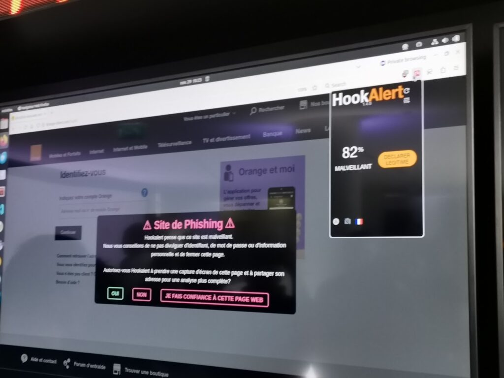 Hookalert d'orange