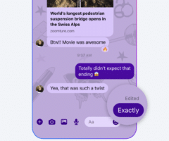 messenger éditer message