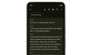 pixel 8 pro résumer enregistreur