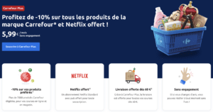 carrefour plus netflix