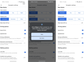 google maps balises bluetooth