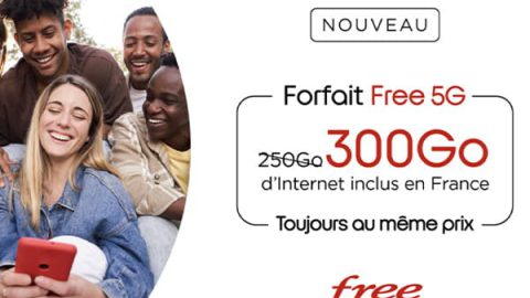 forfait free 5G 300 Go