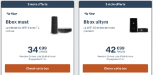bouygues telecom bbox must et ultym trois mois offerts