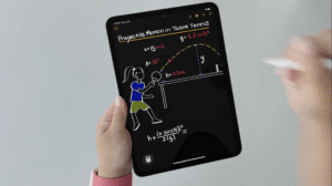 iPadOS 18 calculatrice