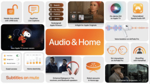 tvOS 18 airpods