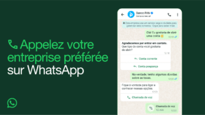 whatsapp appels entreprises