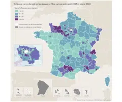 arcep carte taux échec