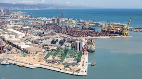 Le port de Barcelone