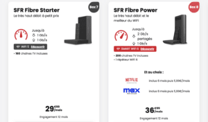 box starter power SFR