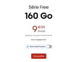 forfait série free septembre 2024