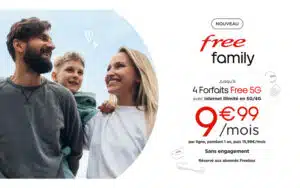 La nouvelle offre Free Family