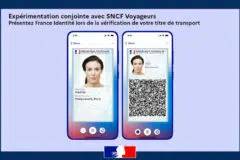 L'application France Identité avec SNCF Voyageurs