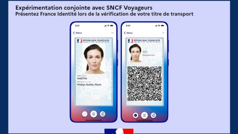 L'application France Identité avec SNCF Voyageurs