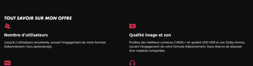 Les nouvelles conditions des offres CANAL+